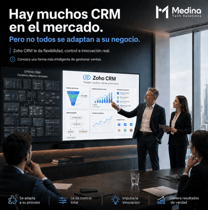 Zoho CRM mejor en el mercado